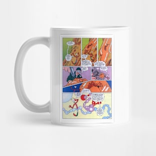 Creación de los dinosaurios comic Mug